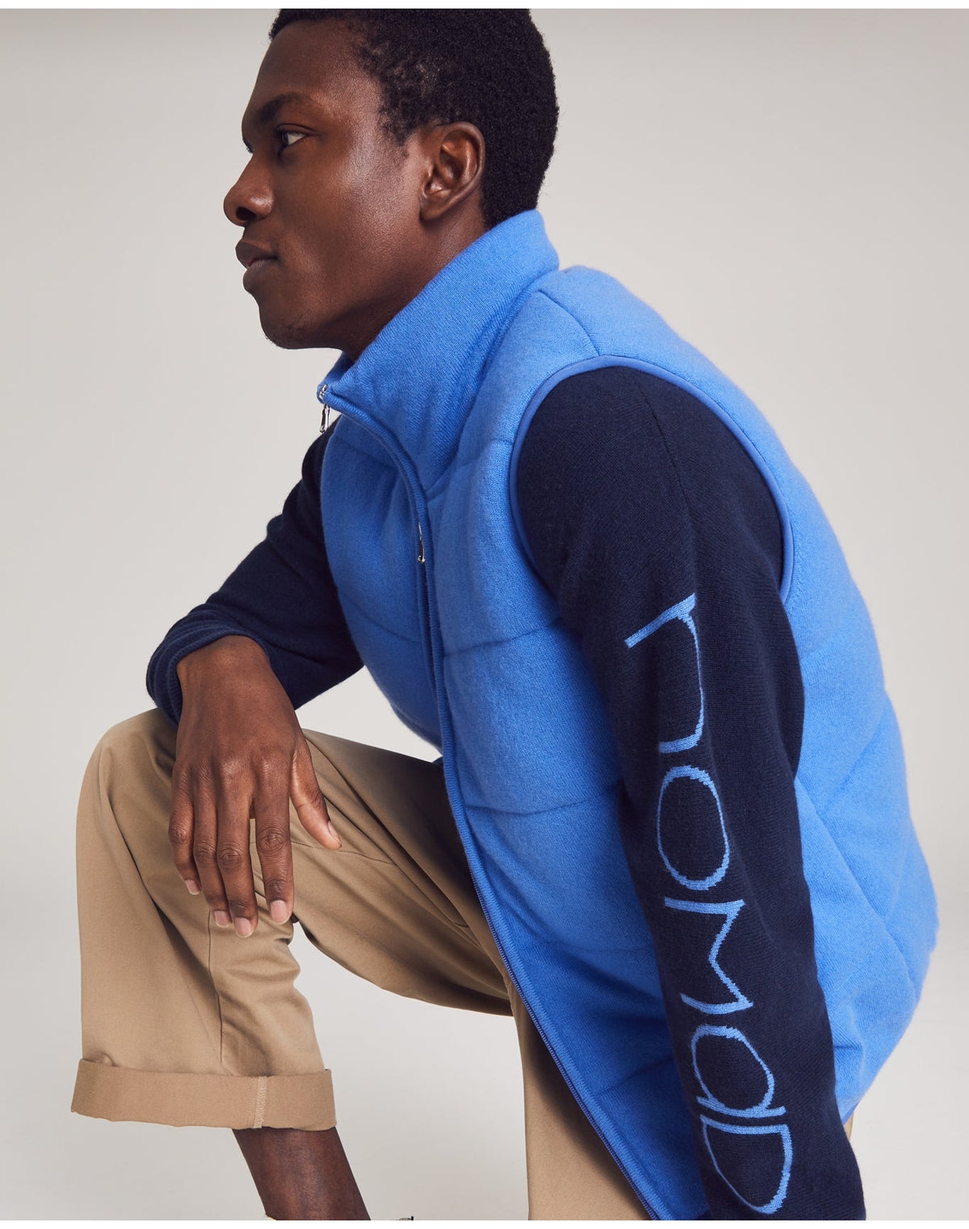 Nomad1942 | Men | Fordham Quilted Vest | Cobalt