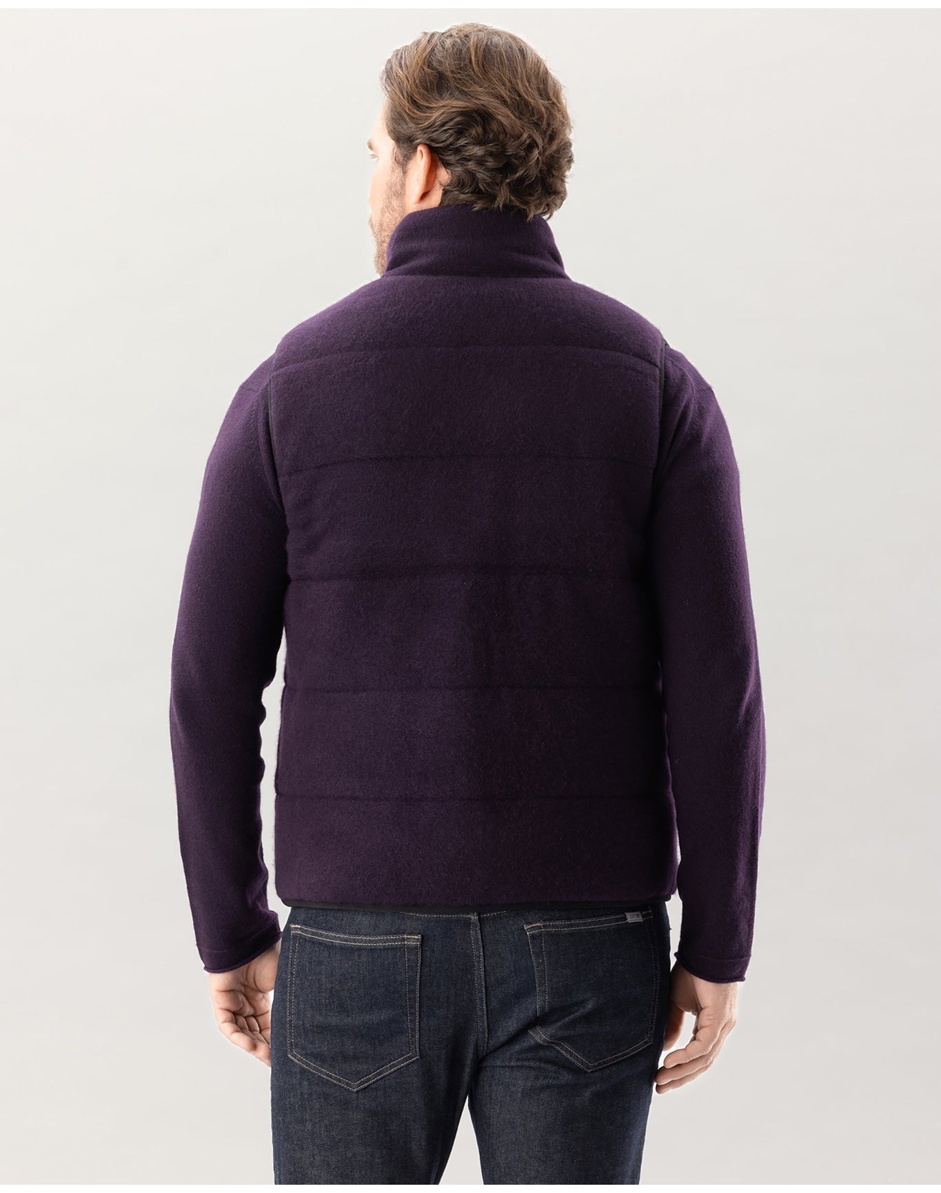 Nomad1942 | Men | Fordham Quilted Vest | Currant