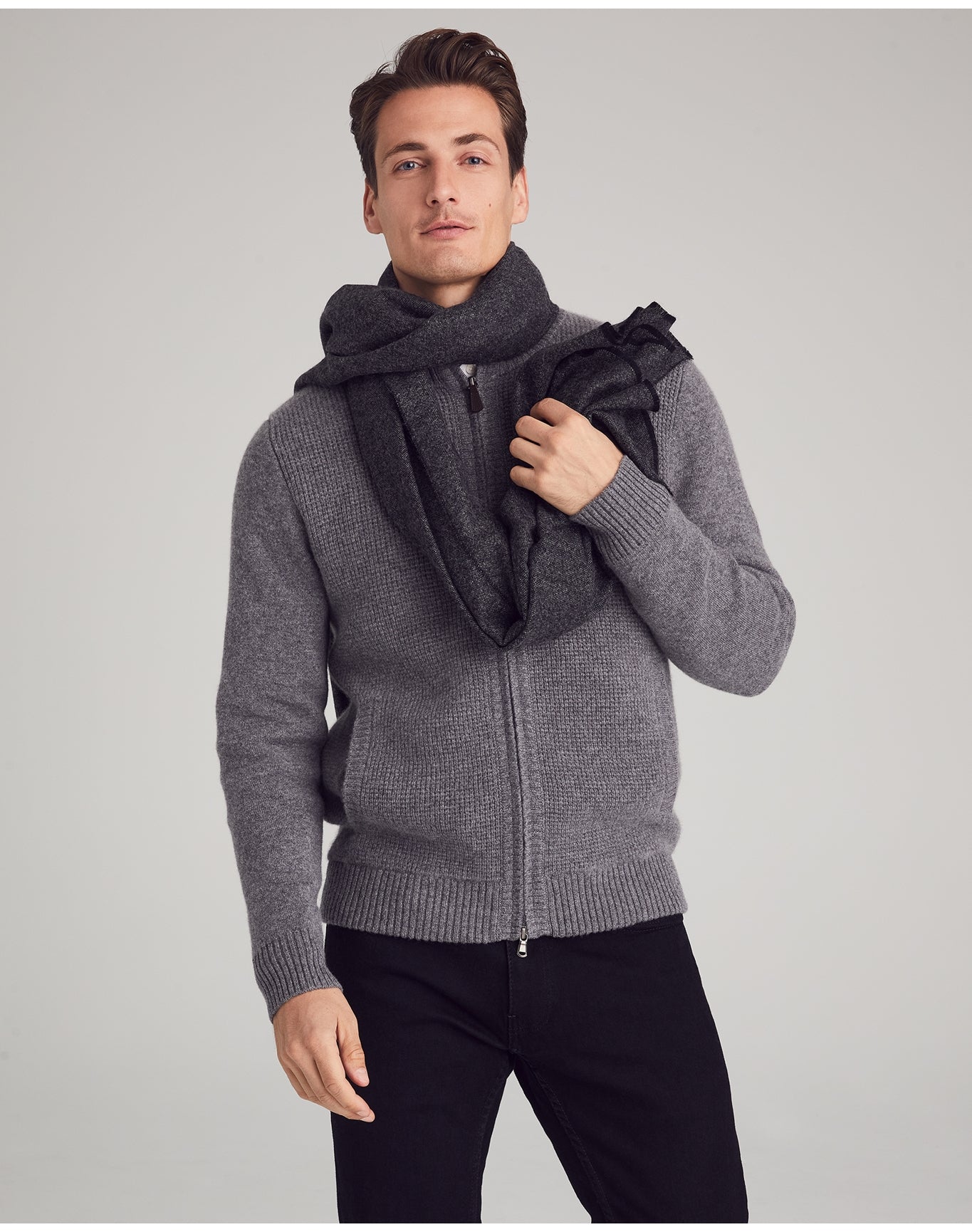 Nomad1942 | Unisex | Astoria Scarf | Charcoal