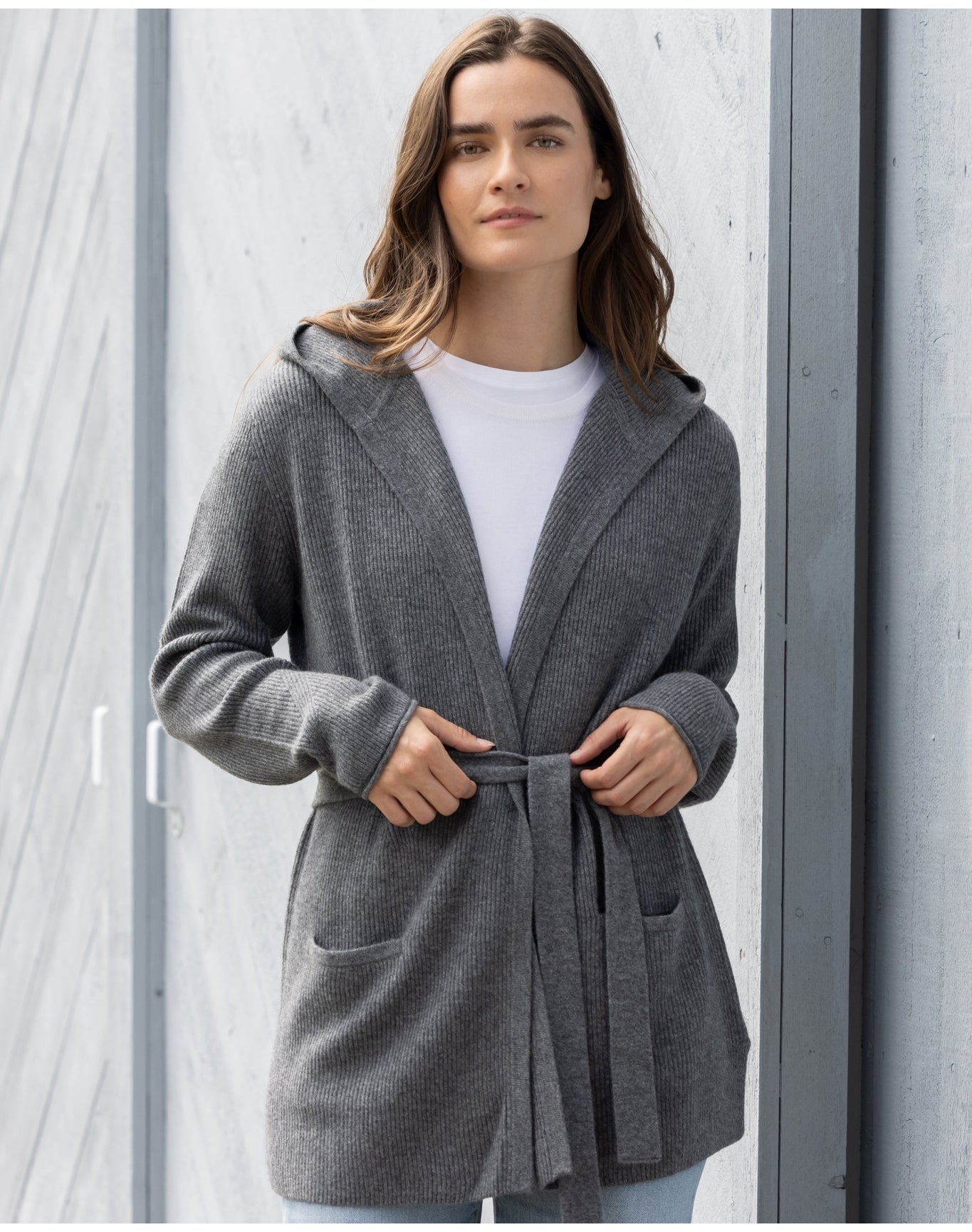 Nomad1942 | Women | Beekman Cardigan | Slate