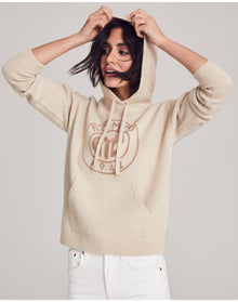Nomad1942 | Women | Ellis Thick Cashmere Hoodie | Sand