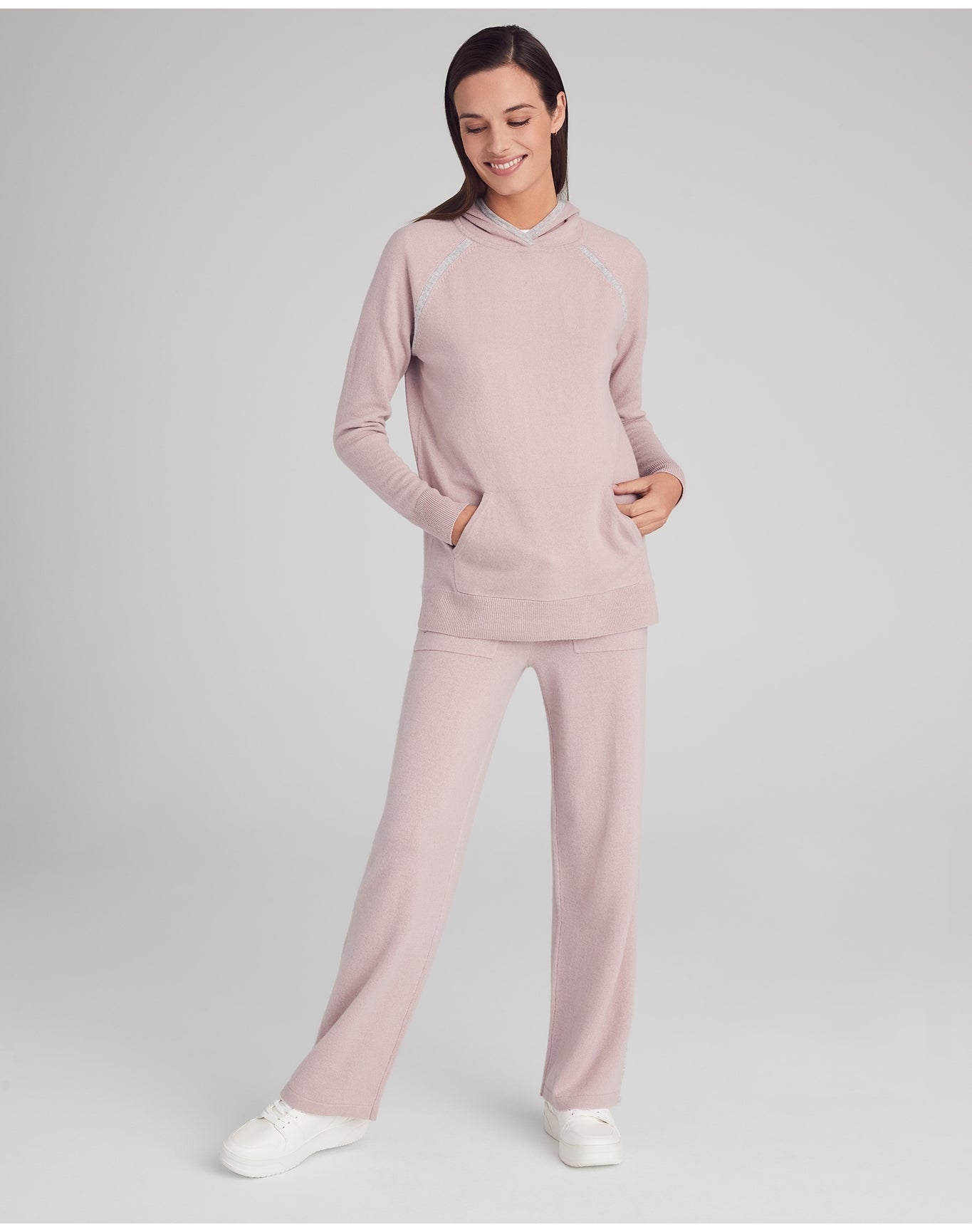 Nomad1942 | Women | Tribeca Cashmere Hoodie | Dusty Rose