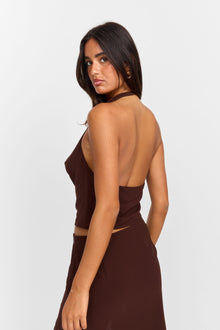 Odette Top | Brown