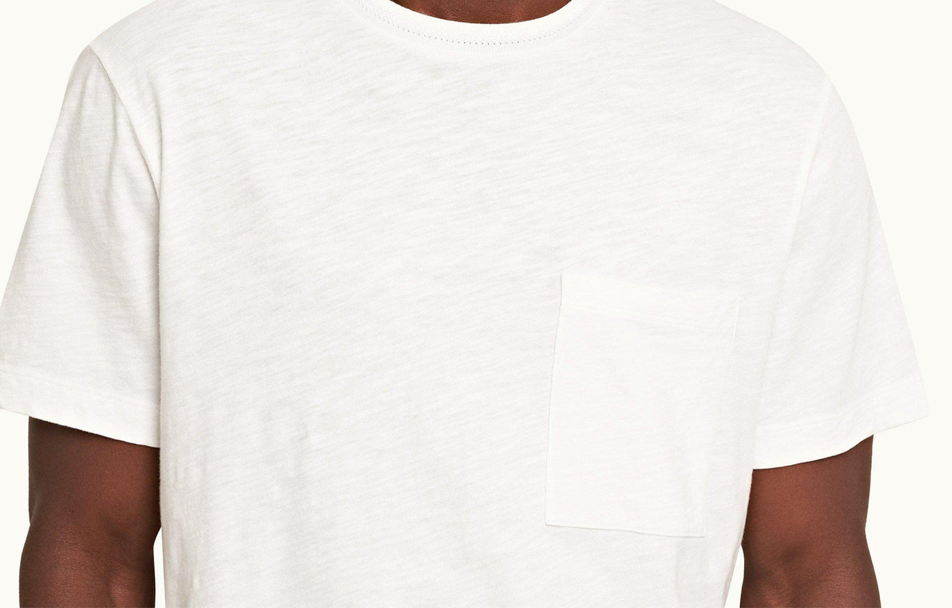 OB Classic Classic Fit Garment-Dye Organic Cotton T-Shirt | White