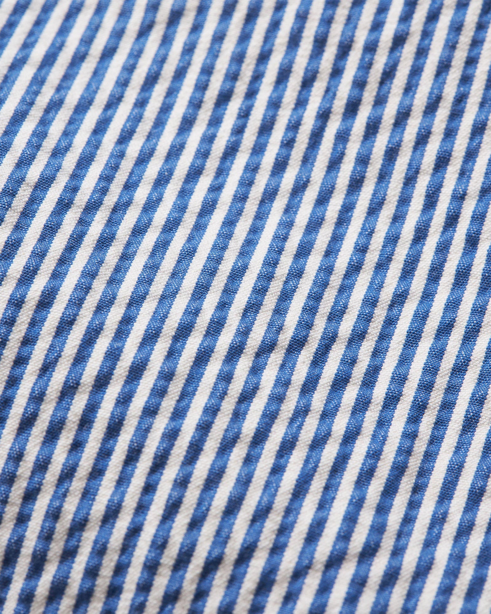 Men | Alex Seersucker Short | Blueberry/White Stripe