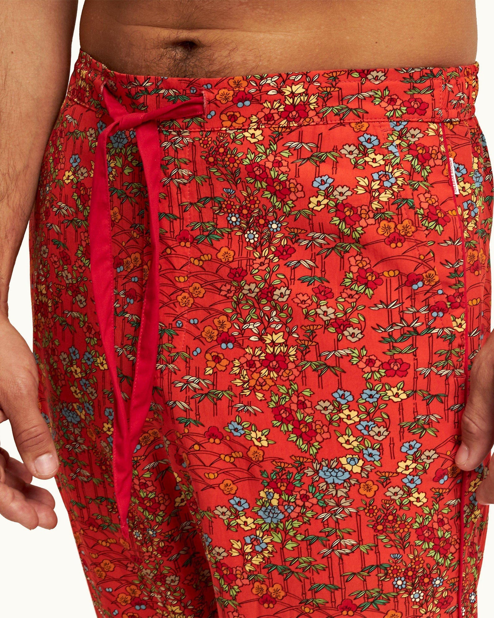 Vermillion Solo Fantasy Relaxed Fit Poplin Lounge Pants | Vermillion