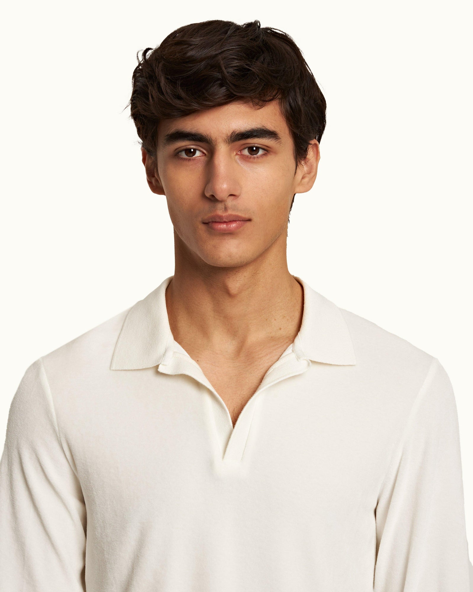 Sandbar Tailored Fit Towelling Polo Shirt | Sandbar