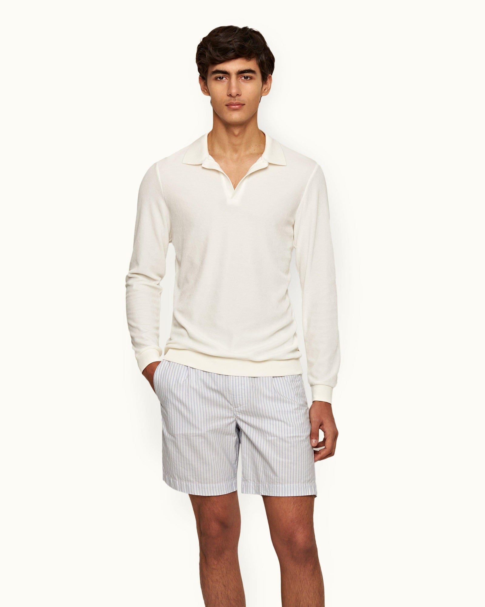 Sandbar Tailored Fit Towelling Polo Shirt | Sandbar