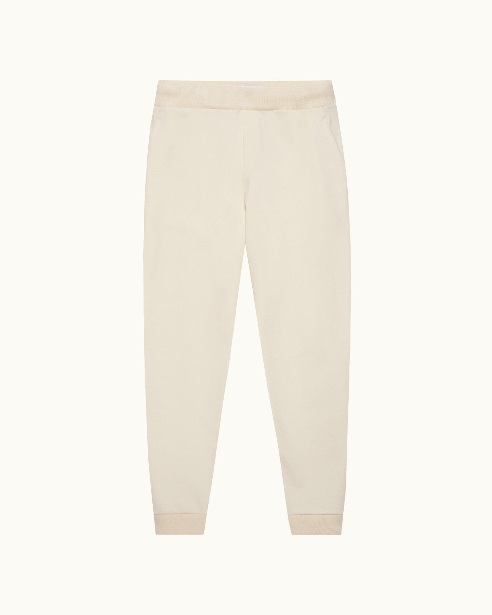 Sea Mist Classic Fit Articulated Ice Wool Sweatpants | Sea Mist