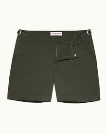 Men | Bulldog Cotton Twill Short | Forest Night