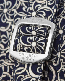 Bulldog Midnight Navy Floral Mid-Length Swim Shorts | Midnight Navy