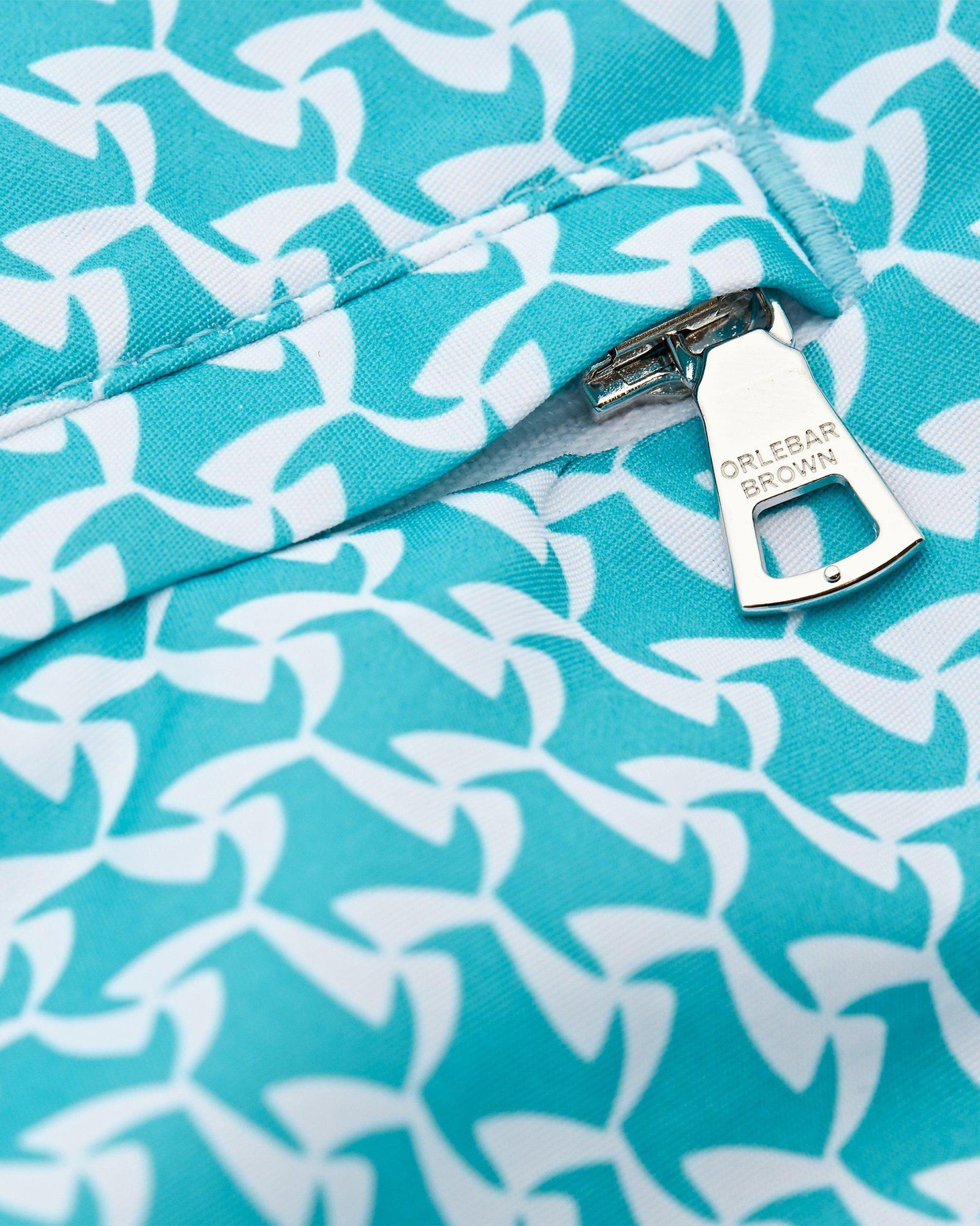 Bulldog Crystal Sea Gyre Mid-Length Swim Shorts | Crystal Sea