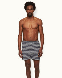 Men | Bulldog Swim Boxer | Night Iris/White