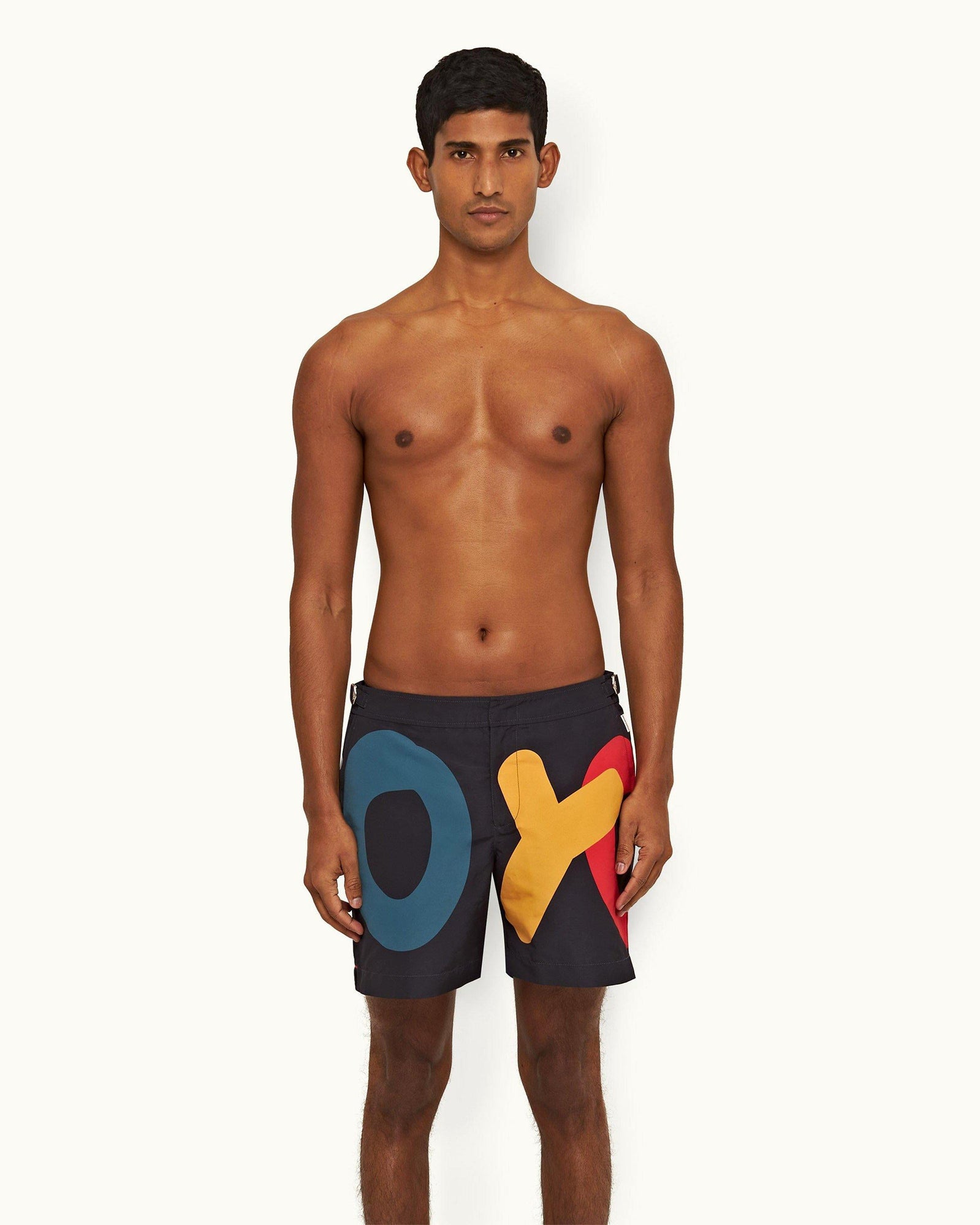 Night Iris O.BUOY Mid-Length Swim Shorts | Night Iris