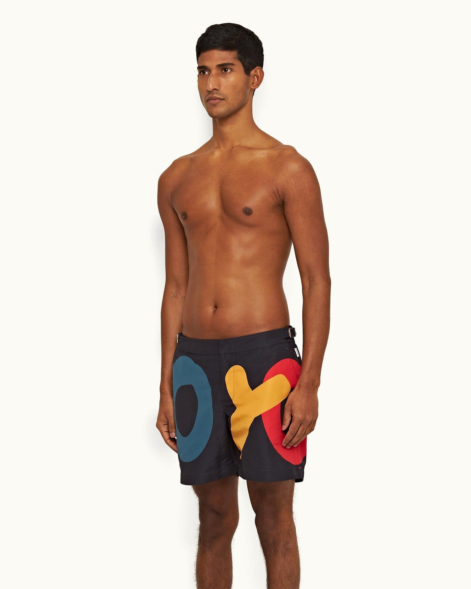 Night Iris O.BUOY Mid-Length Swim Shorts | Night Iris