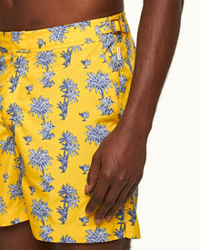 Bulldog Toucan Palm Repeat Mid-Length Swim Shorts | Toucan