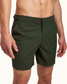 Bulldog Sport Dark Sherwood Sport Mid-Length Swim Shorts | Dark Sherwood