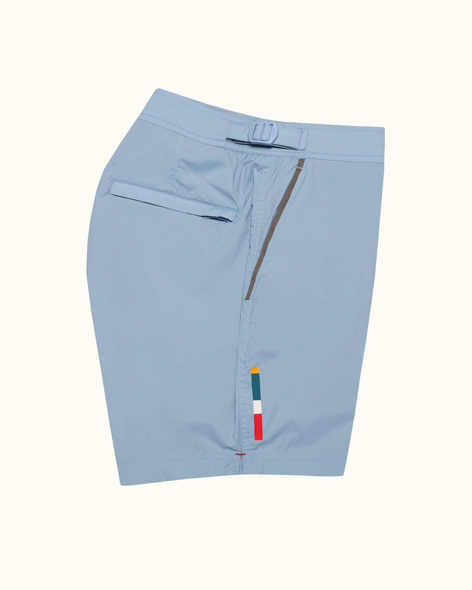 Bulldog Sport Mid-Length Swim Shorts In Blue Ash | Blue Ash