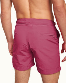 Mid-Length Swim Short In Sunset Pink | Sunset Pink