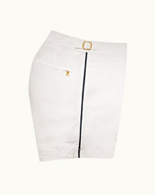 Bulldog Sea Mist Tape Insert Mid-Length Swim Shorts | Sea Mist