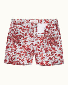 Bulldog Rose/Vintage Rose Vintage Garden Mid-Length Swim Shorts | Rose/Vintage Rose