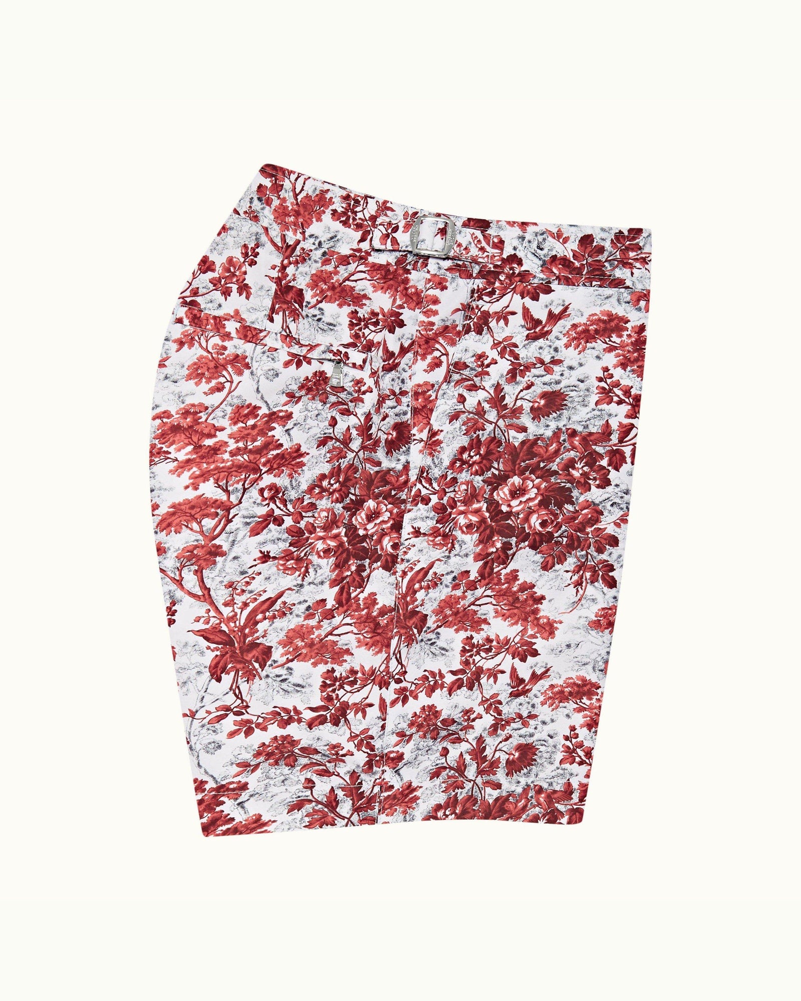 Bulldog Rose/Vintage Rose Vintage Garden Mid-Length Swim Shorts | Rose/Vintage Rose