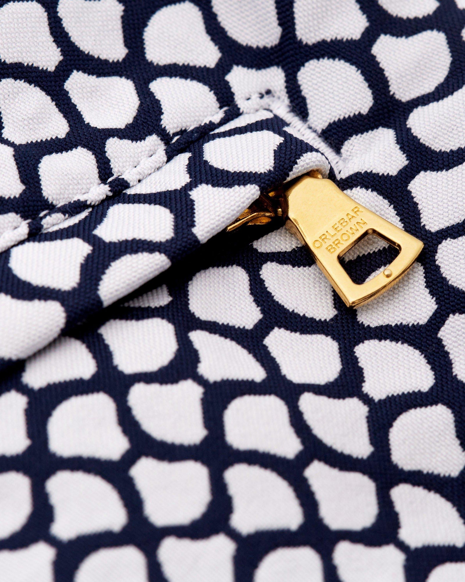 White Sand/Night Iris Jacquard Gila Mid-Length Swim Shorts | White Sand/Night Iris