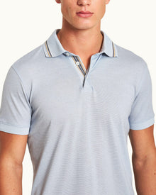 Men | Dominic Tipping Polo | Light Sky Pool