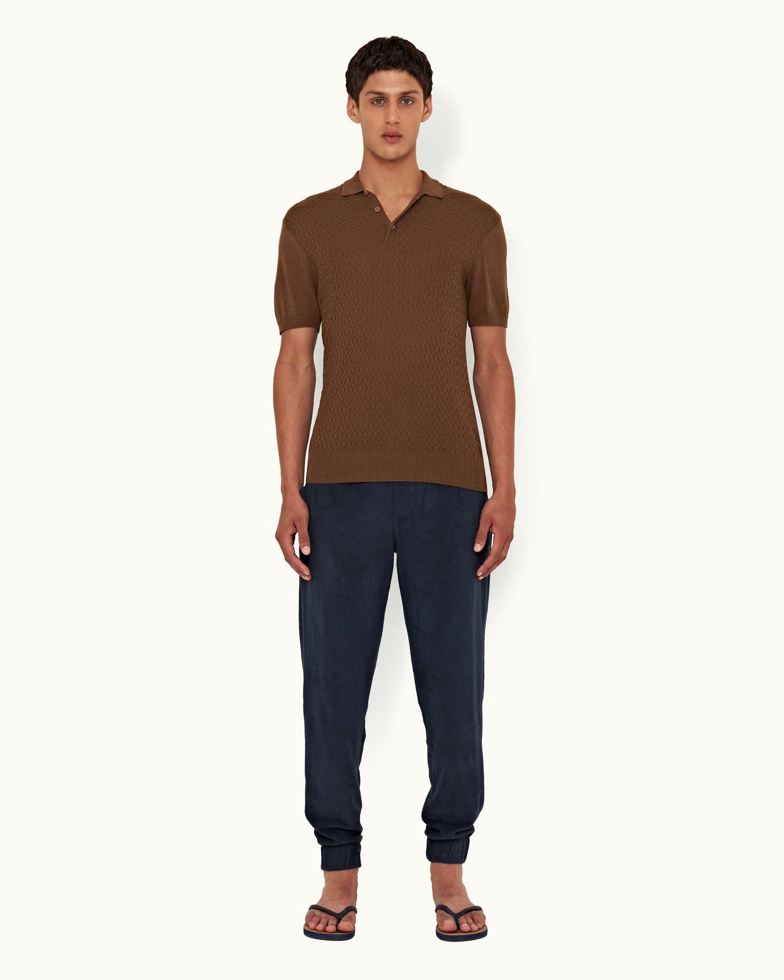 Night Iris Classic Fit Fleece Sweatpants | Night Iris