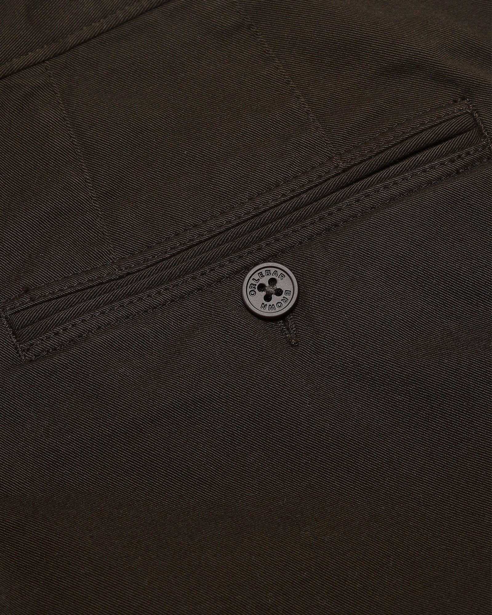 Fallon Stretch-Cotton Truffle Tailored Fit Stretch-Cotton Trousers | Truffle