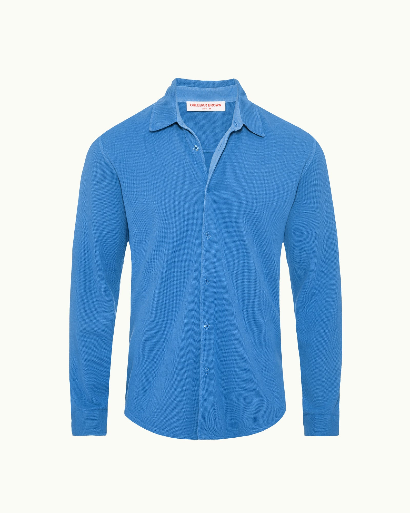 Men | Giles Pique Shirt | Catalina Blue