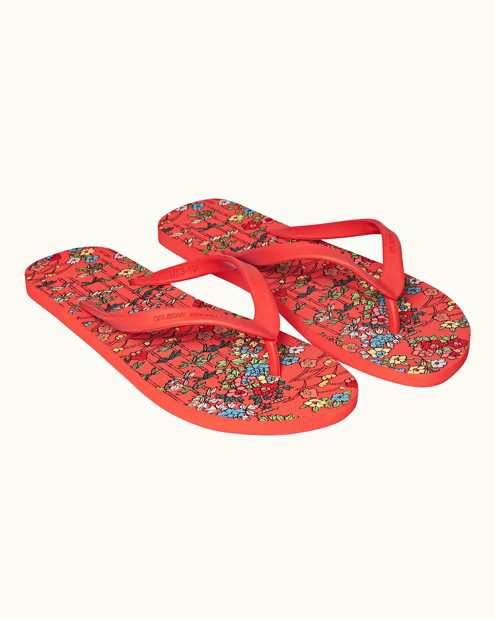 Vermillion Solo Fantasy Flip Flops | Vermillion