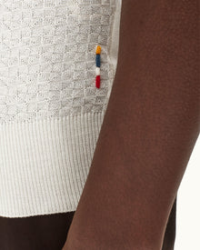 Men | Horton Pique Polo | White Sand