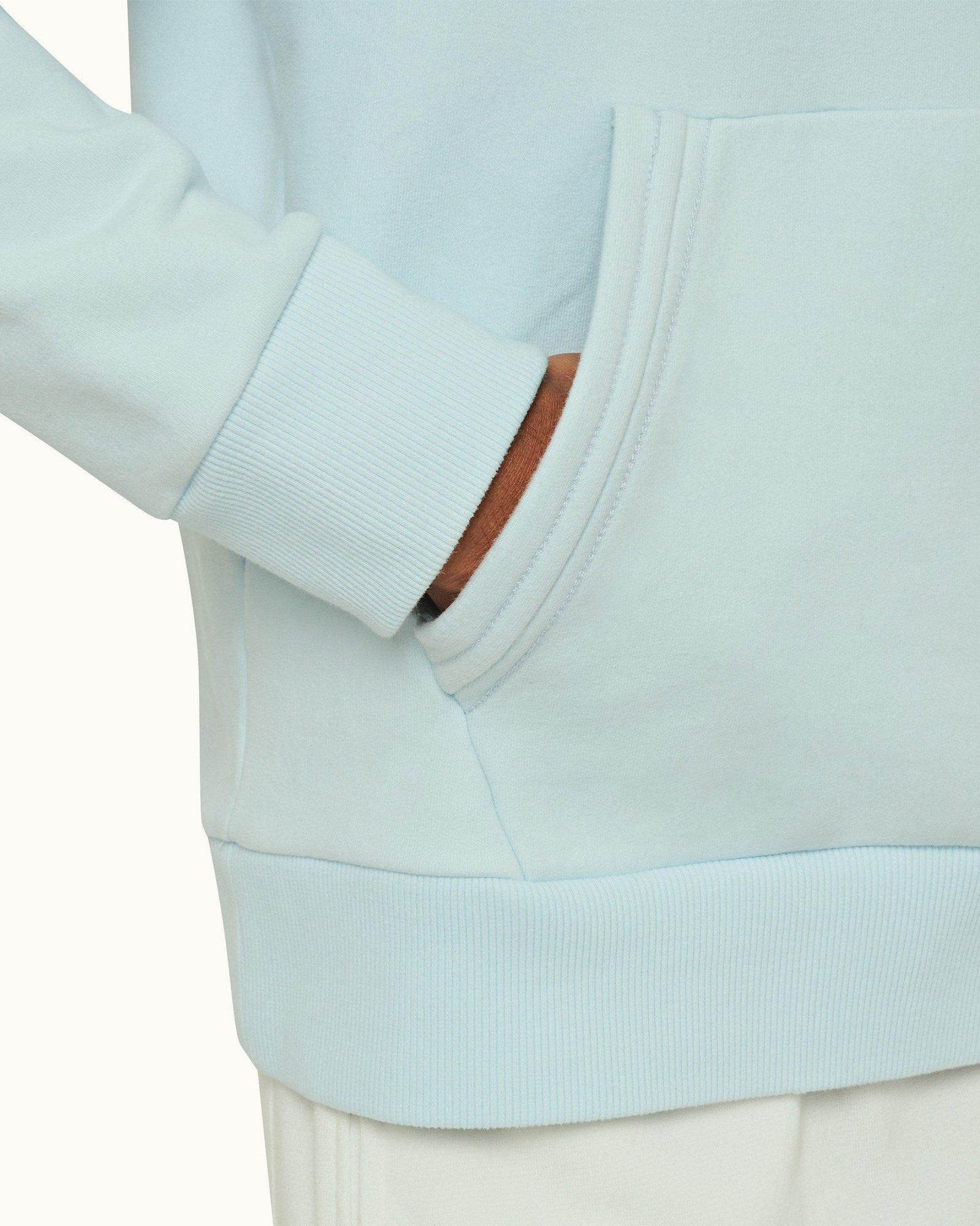 Clear Sky Classic Fit Hooded Sweatshirt | Clear Sky