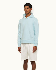 Clear Sky Classic Fit Hooded Sweatshirt | Clear Sky