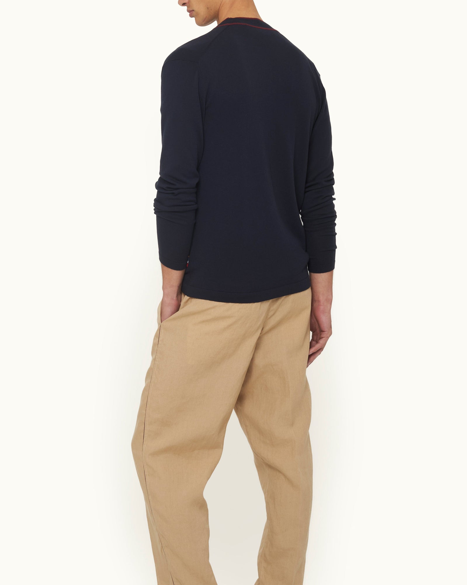 Men | Kinglet Cardigan | Night Iris