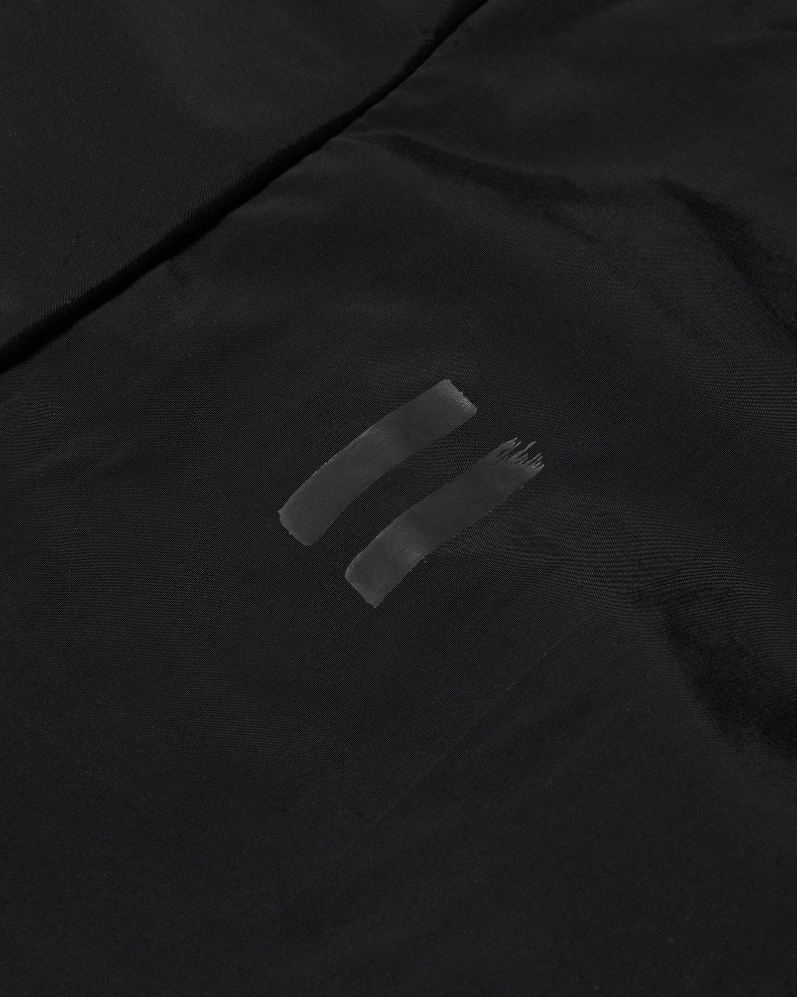 Black Relaxed Fit Shell Jacket | Black