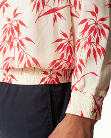 Men | Lakewood Shirt | White Sand/Summer Red