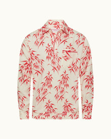 Men | Lakewood Shirt | White Sand/Summer Red