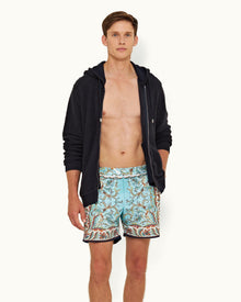 Mathers Dark Nocturnal Navy Zip-Thru Hooded Sweatshirt | Dark Nocturnal Navy