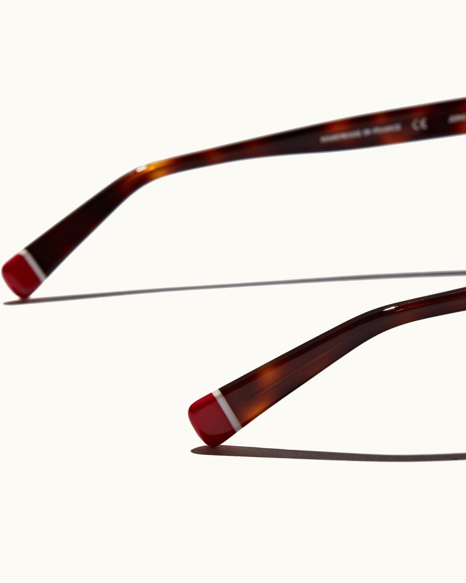 Matira Tortoiseshell Half-Wire Sunglasses | Tortoise Shell