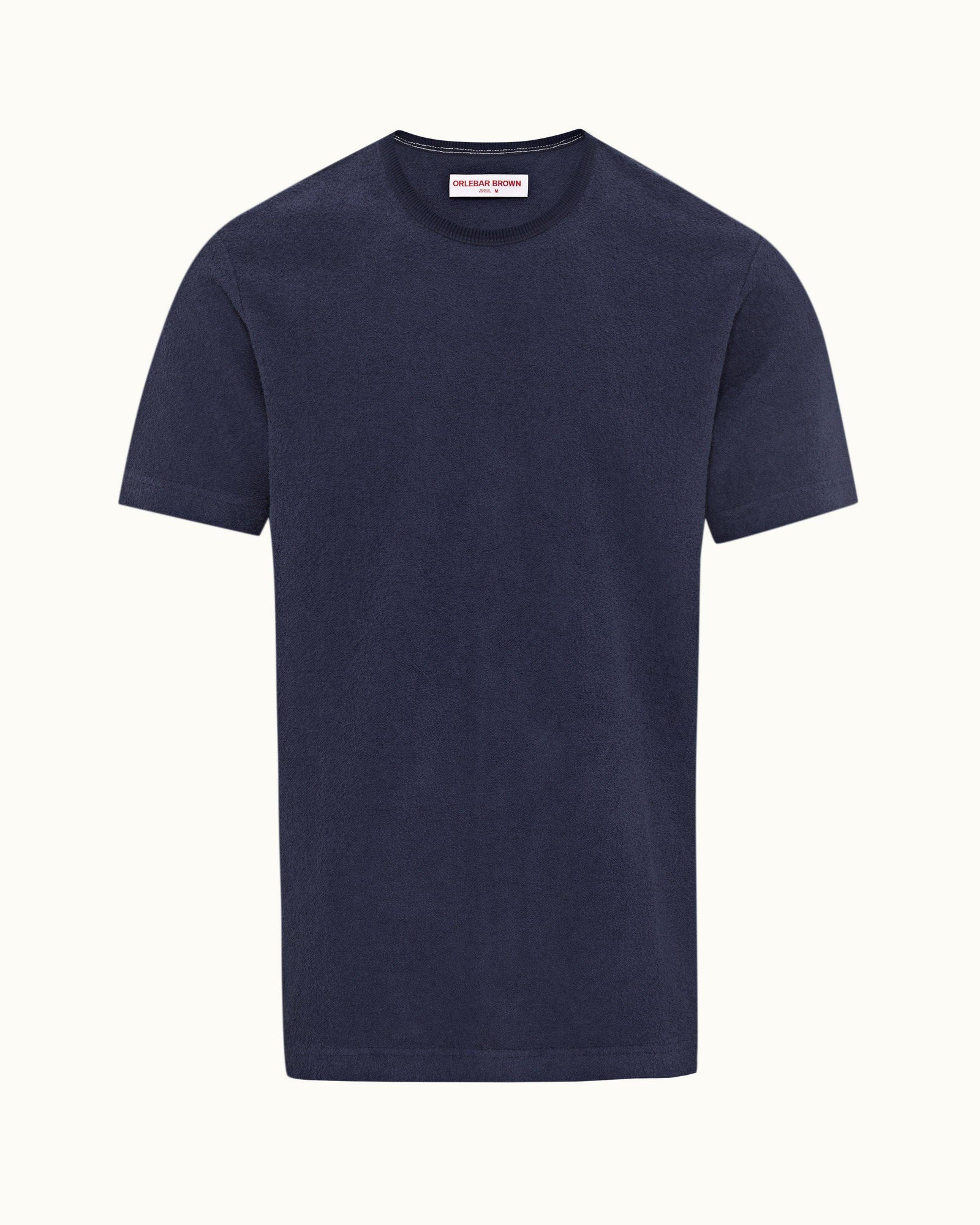 Lagoon Blue Relaxed Fit Towelling T-shirt | Lagoon Blue