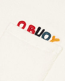 White Sand O.BUOY Classic Fit Short-Sleeve Cotton-Linen T-shirt | White Sand