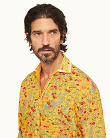 Bright Gold Solo Fantasy Relaxed Fit Overhead Shirt | Bright Gold