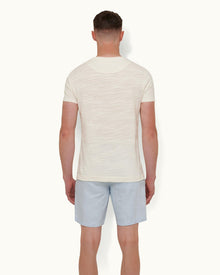 White Sand Classic Fit Garment Dye T-shirt | White Sand