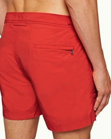 Setter Rescue Red Shorter-Length Swim Shorts | Rescue Red