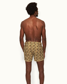 Shimmer Sunny Paisley Shorter-Length Swim Shorts | Shimmer