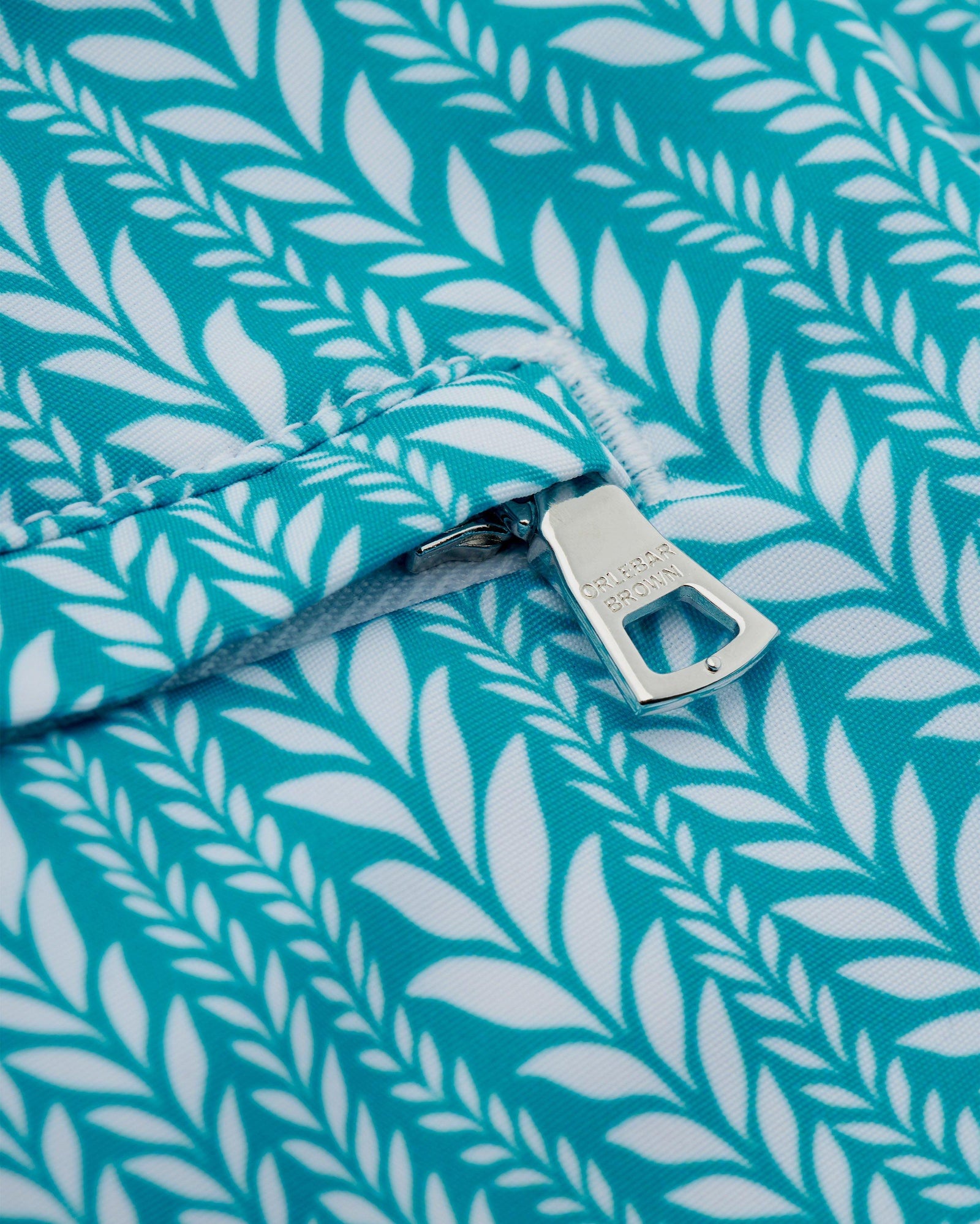 Springer Veranda/White Fern Shortest-Length Swim Shorts | Veranda/White