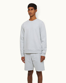 Serenity Blue Classic Fit Crewneck Sweatshirt | Serenity Blue