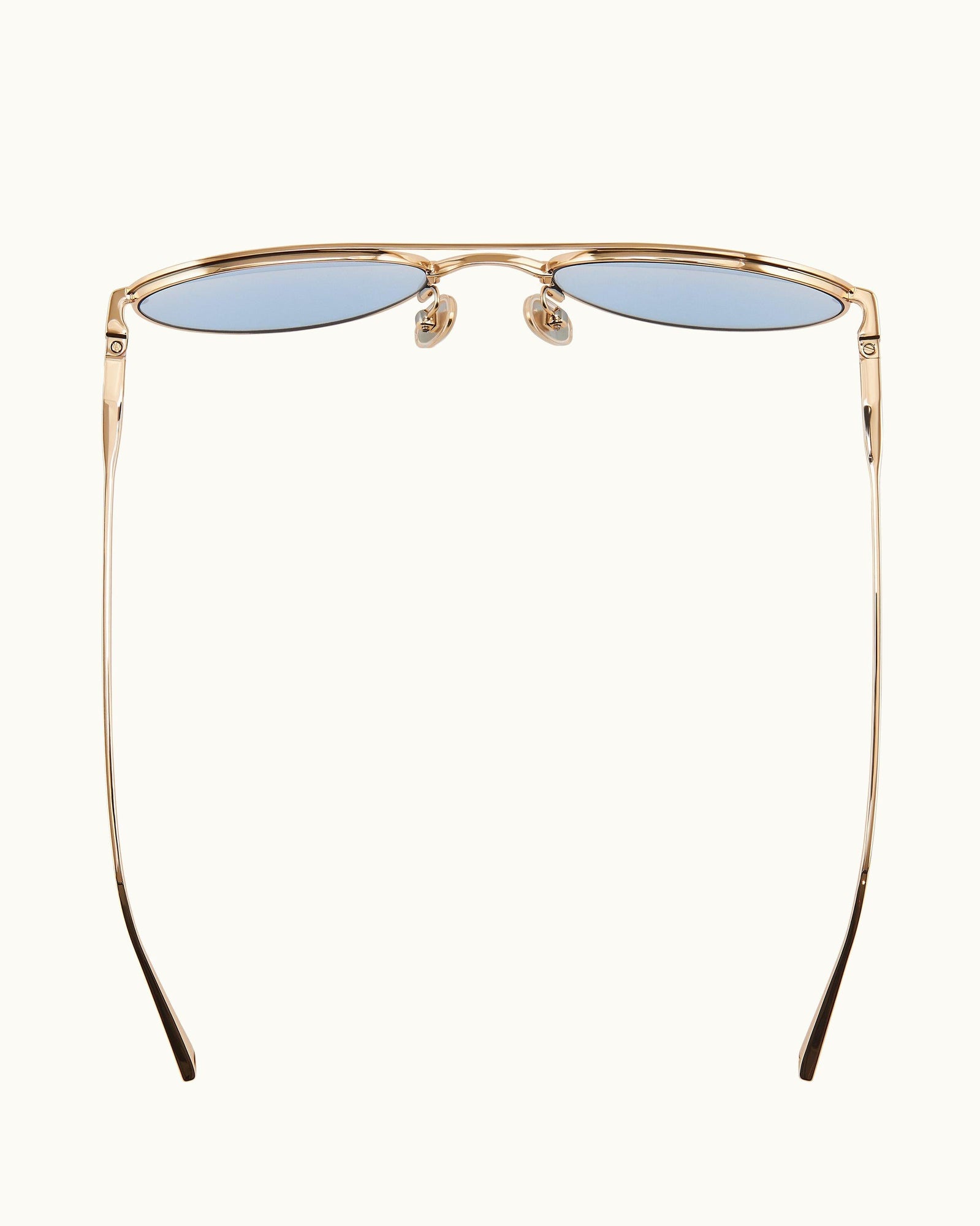 Men | The Micky Sunglasses | Gold/Sky
